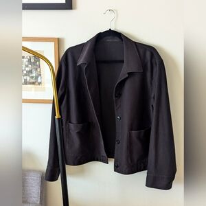 Uniqlo Black utility jacket